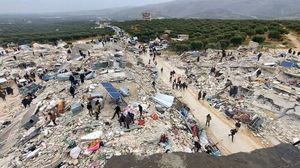 خلف الزلزال دمارا شاملا في إدلب - تويتر