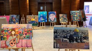 يتضمن المعرض لوحات لثلاثين مشاركًا من فناني قطاع غزة الذين يعيشون في القطاع- وزارة الثقافة
