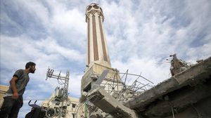 دمر الاحتلال مئات المساجد منذ بدء عدوانه على قطاع غزة- الأناضول