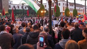 تظاهرات حاشدة في المغرب لإيقاف الاجتياح الإسرائيلي لرفح ووقف الحرب بغزة - الأناضول