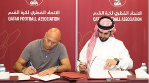 كان الاتحاد القطري لكرة القدم قد استعان به في كانون الأول/ ديسمبر الماضي- قناة الراضي/ إكس