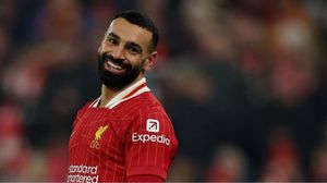 سينتهي عقد محمد صلاح مع ليفربول الصيف المقبل- أ ف ب