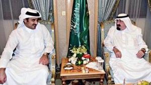 الملك السعودي وأمير قطر (أرشيفية) - ا ف ب