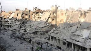 سوريا باتت بعد الحرب الأهلية أكواما من الحجارة ومدن أشباح إلا من الآلة العسكرية- (أرشيفية) 