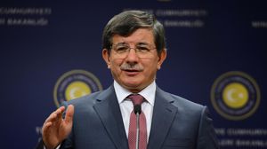 وزير الخارجية التركي أحمد داود أوغلو - ا ف ب