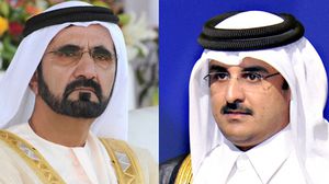 أمير قطر وحاكم دبي - أرشيفية