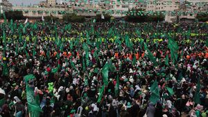 من مهرجان حماس في قطاع غزة (أرشيفية) - الأناضول