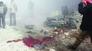 آثار القصف على مخيم اليرموك - الأناضول