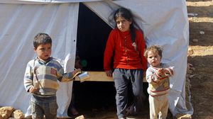 أطفال سوريون لاجئون في بلدة عرسال اللبنانية (أرشيفية)
