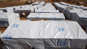 مخيم للاجئين السوريين في بلدة عرسال اللبنانية (أرشيفية)