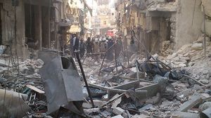 البراميل المتفجرة التي يلقيها نظام الأسد تحصد أرواح السوريين ـ (أرشيفية)