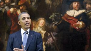 أوباما: ثمة ثمن ستدفعه روسيا حال استمرار التصعيد باوكرانيا - أ ف ب