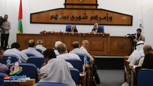من جلسات المجلس التشريعي في غزة - ا ف ب