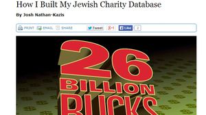 الجمعيات اليهودية الخيرية ترسل أكثر من مليار دولار إلى إسرائيل - ذي جويش دايلي 