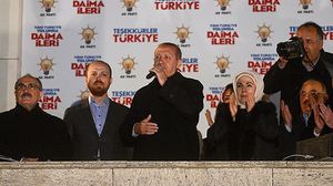 أردوغان يلقي كلمة الفوز الكبير  - الأناضول