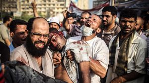 فض رابعة اوقع مئات القتلى في صفوف مؤيدي مرسي - الأناضول (أرشيفية)