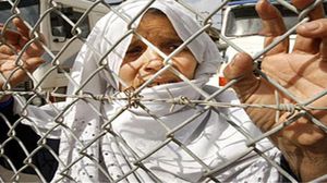 إمرأة فلسطينية من غزة - ا ف ب