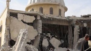 لم تسلم المساجد من قصف النظام السوري - أرشيفية