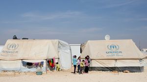 مخيم الزعتري أكبر مخيمات اللاجئين السوريين في الأردن - أ ف ب