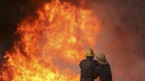 خرجت الحرائق عن نطاق السيطرة مهددة أكثر من 20 منزلا - أ ف ب