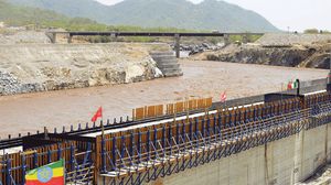أعلنت أثيوبيا اقترابها من إنهاء نصف السد (أرشيفية) - أ ف ب