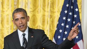 شدد أوباما على أن الخيار العسكري في سوريا "لن يكون الحل" - أ ف ب
