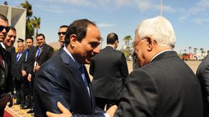 الرئاسة المصرية: السيسي وعباس اتفقا على مواصلة التشاور والتنسيق- أرشيفية