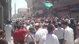 مظاهرة في دمشق 17-7-2011