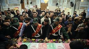 مراسم تشييع قتلى إيرانيين سقطوا في سوريا - أرشيفية