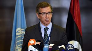 قال ليون إن المجتمع الدولي يشجع على الحوار السياسي من أجل إخراج ليبيا من أزمتها - ا ف ب