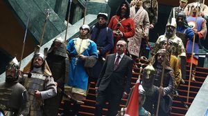 أردوغان وحرس الدولة العثمانية- جيتي