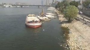 انخفض منسوب الماء في النيل بشكل واضح بسبب سد النهضة - أرشيفية