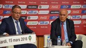 وحضر هذا الحفل، سفير فلسطين بالمغرب زهير الشن، وأعضاء المكتب المديري للاتحاد المغربي  لكرة القدم- عربي21