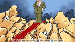 علي صالح اليمن كاريكاتير