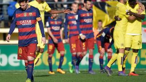 وعقب هذا التعادل حافظ نادي برشلونة على صدارة الدوري الإسباني برصيد 76 نقطة- أرشيفية