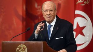 دعا خلال خطابه أمام حزبه إلى عودة الكفاءات التونسية من الخارج- أ ف ب