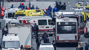 تفجيرات بروكسل أوقعت عشرات القتلى- أ ف ب