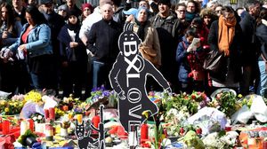 تأبين ضحايا هجمات بروكسل ـ أ ف ب