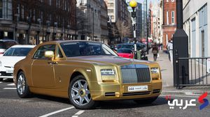السيارة المطلية بالذهب التي تشغل وسائل الاعلام في بريطانيا - عربي21