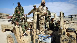 الانفجار استهدف سرية الدوريات الصحراوية التابعة لكتيبة طارق بن زياد في منطقة أم الأرانب جنوب سبها- جيتي