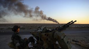 جهاز حرس المنشآت شجب في بيان له قصف موانئ الهلال النفطي - أرشيفية
