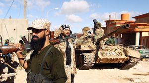 قوات حفتر شنت عملية عسكرية مطلع الشهر الجاري للسيطرة على العاصمة طرابلس- ا ف ب