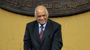 رئيس البرلمان في مصر علي عبد العال اقترح القانون- أ ف ب