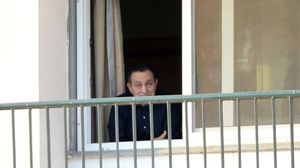 مبارك وصل إلى منزله في حي مصر الجديدة- جيتي