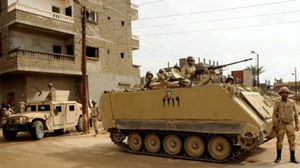 دفع السيسي بقوات كبيرة من الجيش إلى سيناء - أ ف ب (أرشيفية)