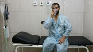 أحد كوادر المركز الطبي الذي استهدف بغاز الكلور في ريف حماة- تويتر