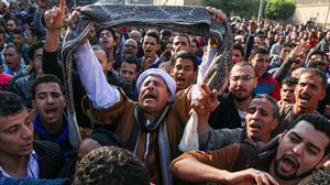 احتجاج في مصر على الهجمات التي تستهدف الأقباط (أرشيفية)- أ ف ب