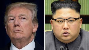 أكد ترامب أنه يمنح الكوريتين ما أسماه "بركته" لإجراء محادثات إنهاء الحرب بينهما- جيتي