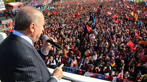 أردوغان قال إن بلاده سبق وحذّرت التنظيمات الإرهابية بعفرين من الاعتداء على أمن تركيا القومي- الأناضول
