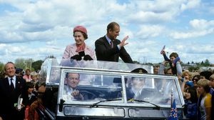 الملكة خلال زيارة نيوزيلندا في الثمانينات- أرشيفية